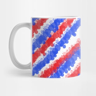Red & Blue Bright Splatter Mug